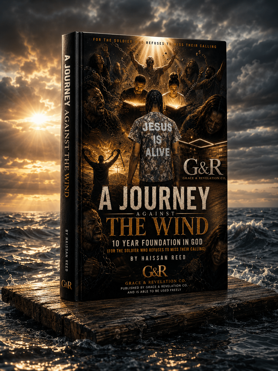G&R | A Journey Against The Wind - 10 Year Foundation In Christ (For The Believer Who Refuses to Miss Their Calling) By Haissan Reed - Grace&Revelation