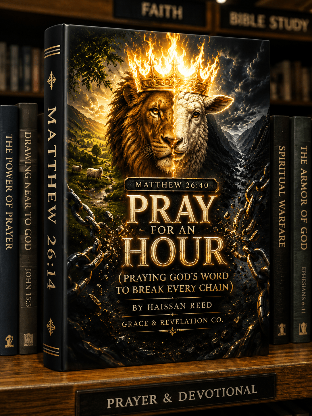 G&R | MATTHEW 26:40 Pray for an Hour (Praying God’s Word to Break Every Chain) By Haissan Reed - Grace&Revelation