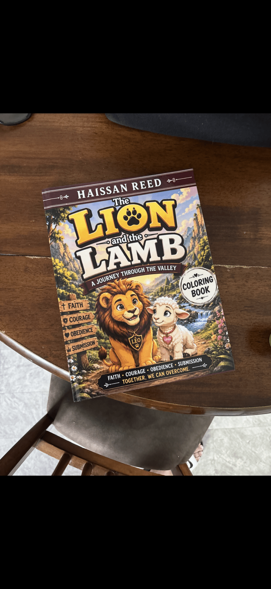 The Lion and the Lamb: A Journey Through the Valley — First Edition Hardback - Grace&Revelation